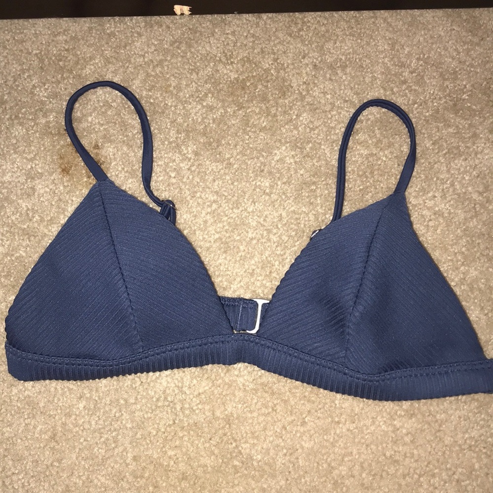Hollister bathing suit top | size S | navy
